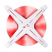 EVOLVEO Ptero 12CR, PWM, 4pin, LED červená, 12V ventilátor 120mm