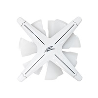EVOLVEO Ptero 12CR, PWM, 4pin, LED červená, 12V ventilátor 120mm