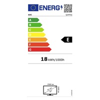 AOC MT IPS LCD WLED 23,8" Q24P2Q - panel IPS, 2560x1440, D-Sub, HDMI, DP, USB, reproduktory, pivot