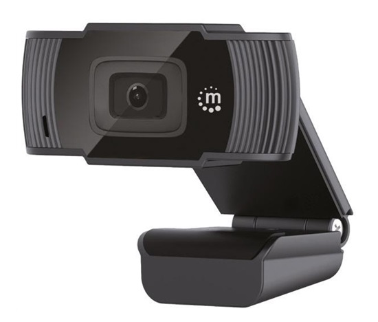 MANHATTAN Webová kamera 1080p, 2 mpx, konektor USB-A