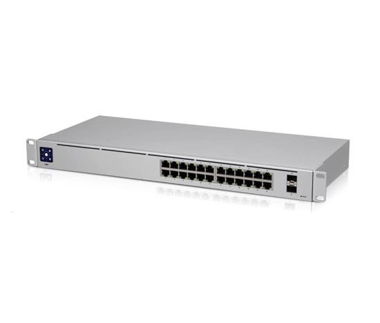 UBNT UniFi Switch USW-24 Gen2 [24xGigabit, 2xSFP, 52Gbps, bez ventilátora]