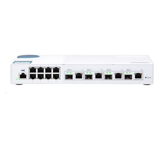 QNAP switch QSW-M408-4C (8xGbE,4x10GbE/SFP+combo)
