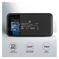 AXAGON ADSA-SN, USB 3.2 Gen1 - SATA 6G, 2.5"/3.5" dokovacia stanica pre HDD/SSD