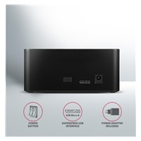 AXAGON ADSA-SN, USB 3.2 Gen1 - SATA 6G, 2.5"/3.5" dokovacia stanica pre HDD/SSD