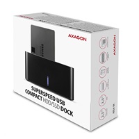 AXAGON ADSA-SN, USB 3.2 Gen1 - SATA 6G, 2.5"/3.5" dokovacia stanica pre HDD/SSD