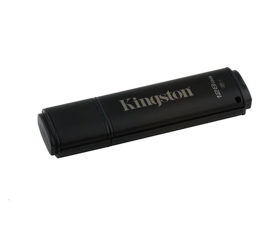Kingston 128GB DataTraveler 4000 G2DM (USB 3.0, 256-bitové šifrovanie AES)