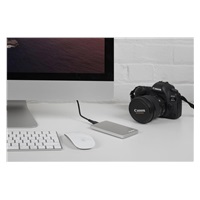 VERBATIM HDD 2.5" 1TB Store 'n' Go ALU Slim Portable Hard Drive USB 3.2, Silver