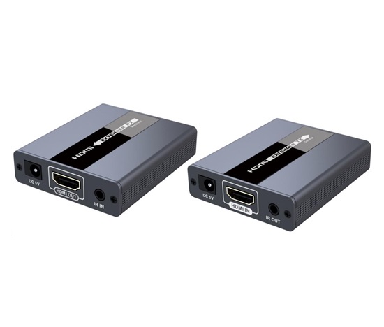 Predlžovač HDMI PREMIUMCORD na 120 m cez jeden kábel Cat5/6, bez oneskorenia