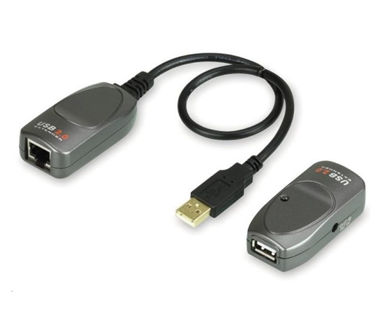ATEN USB 2.0 extender cez Cat5/Cat5e/Cat6 do 60 m