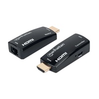 MANHATTAN HDMI extender pomocou jedného kábla Cat5e/6 do 60 m, čierny, maloobchodná krabica