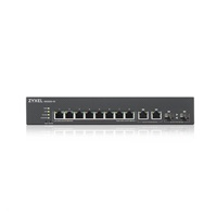Zyxel GS2220-10 10-portový gigabitový riadený prepínač L2, 8x gigabit RJ45, 2x gigabit RJ45/SFP