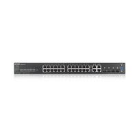 Zyxel GS2220-28 28-portový gigabitový riadený prepínač L2, 24x gigabit RJ45, 4x gigabit RJ45/SFP