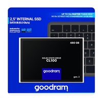 GOODRAM SSD CL100 Gen.3 480 GB SATA III 7 mm, 2,5"