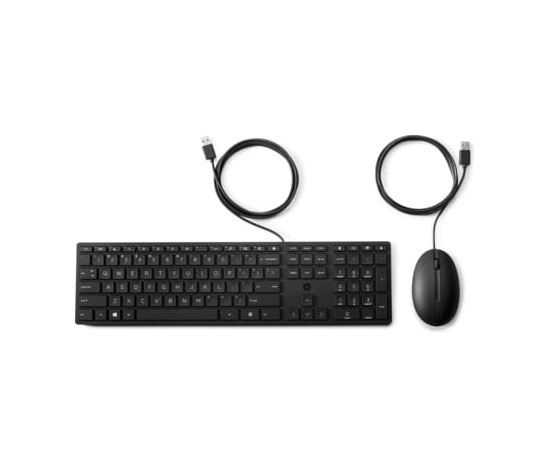 HP Wired 320MK combo keyboard and mouse (česko-slovensky) klávesnice a myš