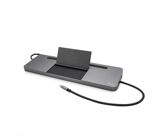 iTec USB-C Metal Ergonomická 4K 3x Display dokovacia stanica + Power Delivery 85 W