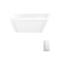 PHILIPS Aurelle Světelný stropní panel, čtverc, Hue White ambiance, 230V, 28W integr.LED, Bílá