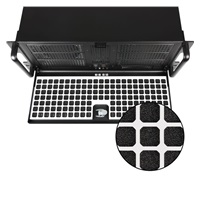 CHIEFTEC Rackmount 4U ATX/EATX, UNC-411E-B-OP, čierna, bez zdroja napájania