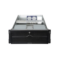 CHIEFTEC Rackmount 4U ATX/EATX, UNC-411E-B-OP, čierna, bez zdroja napájania