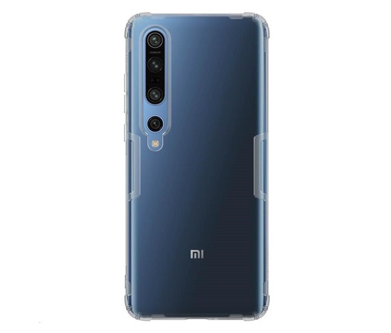 Nillkin Nature TPU puzdro pre Xiaomi Mi 10 / Xiaomi Mi 10 Pro Transparent Grey