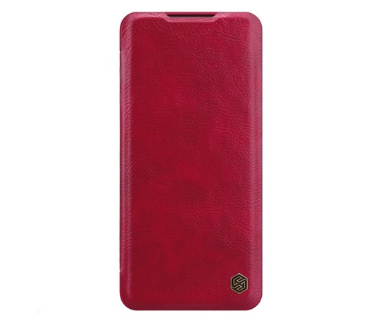 Nillkin Qin kožené puzdro pre Xiaomi Mi Note 10 / 10 Pro (červené)