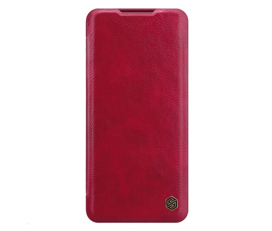 Nillkin Qin kožené puzdro pre Xiaomi Mi Note 10 / 10 Pro (červené)