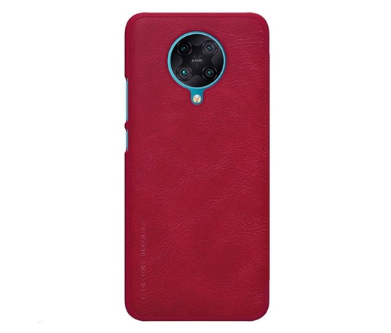 Nillkin Qin Kožené puzdro pre Xiaomi Redmi K30 Pro / Xiaomi Poco F2 Pro Red