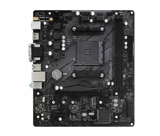 ASRock MB Sc AM4 B550M-HDV, AMD B550, 2xDDR4, HDMI, DVI