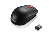 LENOVO myš drátová Essential USB Mouse - 1000 DPI, Optical, USB, 3 tlačítka, černá