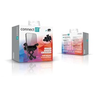 CONNECT IT InCarz SPIDER univerzálny držiak do auta, do mriežky, čierno-strieborný