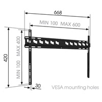 Vogel's PFW 6851 - 4 ramenný LCD držák 80 kg