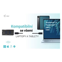 dokovacia stanica iTec USB-C Quattro Display s napájaním 85 W
