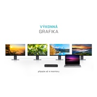 dokovacia stanica iTec USB-C Quattro Display s napájaním 85 W