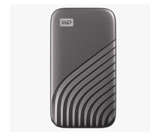 SanDisk WD My Passport SSD externý 500 GB , USB-C 3.2 , 1050/1000MB/s R/W PC a Mac , farba space gray