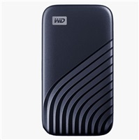 SanDisk WD My Passport SSD externý 2 TB , USB-C 3.2 , 1050/1000 MB/s R/W PC a Mac , polnočne modrá