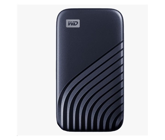 SanDisk WD My Passport SSD externý 2 TB , USB-C 3.2 , 1050/1000 MB/s R/W PC a Mac , polnočne modrá