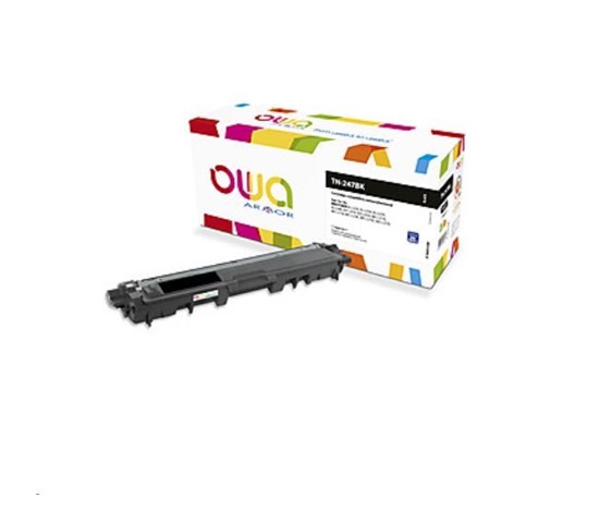 OWA Armor toner pre BROTHER DCP L3510CDW, DCP L3550CDW, HL L3210CW,HL L3270CD, 3000 ks., TN247BK, čierna/čierna (TN-247BK)