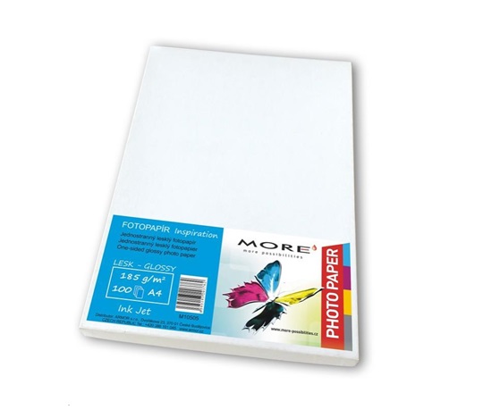 Fotopapier Inspiration 180g;Jednostranný lesklý fotopapier VIAC Fotopapier Inspiration 180g;100 listov,Ink Jet