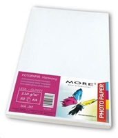 Fotopapier Harmony 210g/m2; lesklý; jednostranný lesklý fotopapier VIAC Fotopapier Harmony 210g/m2; lesklý;50 listov str.,I