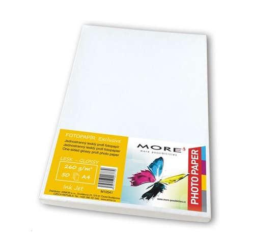 Exkluzívny fotografický papier 260 g/m2; lesklý, 50 listov str., Ink Jet