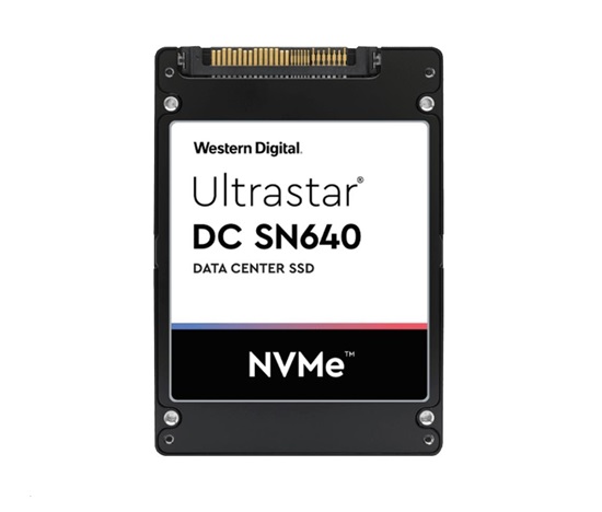 Western Digital Ultrastar® SSD 1920 GB (WUS4BB019D7P3E1)DC SN640 SFF-7 7MM PCIe TLC RI-0.8DW/D BICS4 SE