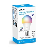 TP-Link Tapo L530E chytrá WiFi stmívatelná LED žárovka (barevná,2500K-6500K,806lm,2,4GHz,E27)