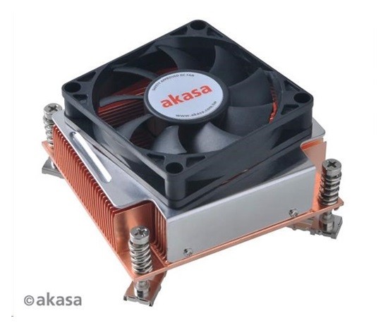 AKASA chladič CPU AK-CC7302BT01 pre Intel LGA115X, 1200 a 1366