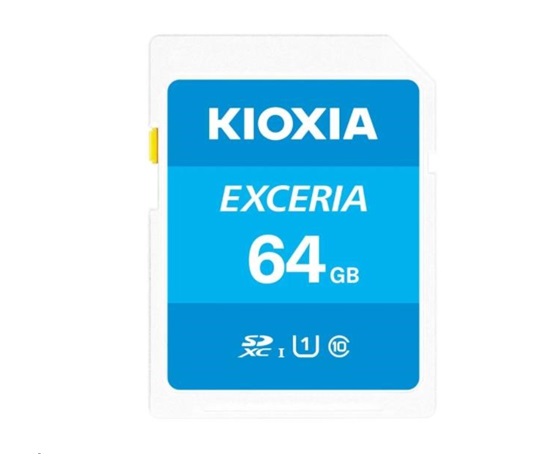 Karta KIOXIA Exceria SD 64GB N203, UHS-I U1 Class 10