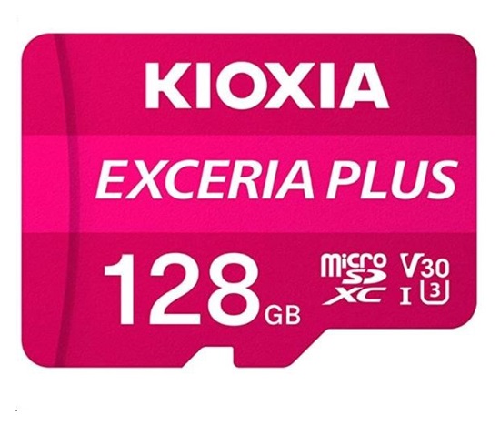 Karta microSD KIOXIA Exceria Plus 128GB M303, UHS-I U3 Class 10