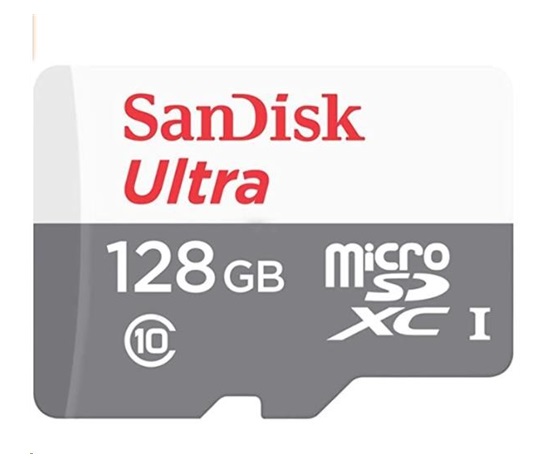 Sandisk MicroSDXC karta 128GB Ultra (100MB/s, Class 10 UHS-I, Android)