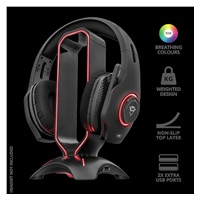 TRUST stojan na sluchátka GXT 265 Cintar RGB Headset Stand