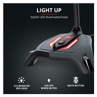 TRUST Microphone GXT 215 Zabi Herný mikrofón USB s LED osvetlením