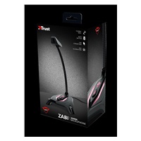 TRUST Microphone GXT 215 Zabi Herný mikrofón USB s LED osvetlením