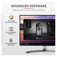 Ultraľahká herná myš TRUST GXT 960 Graphin