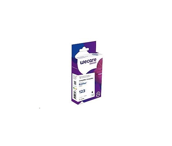 WECARE ARMOR kazeta pre BROTHER, DCP J4110DW, MFC J4310, 4410, 4510DW, 6ml, ks. 600, čierna